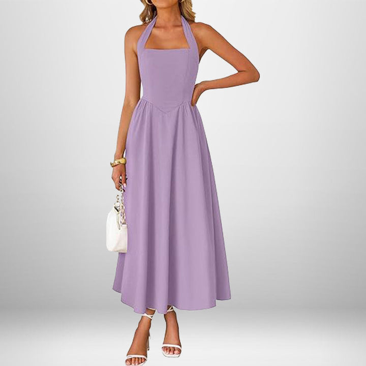 WINSLOW™ - Trendy Halter Neck Sleeveless Dress