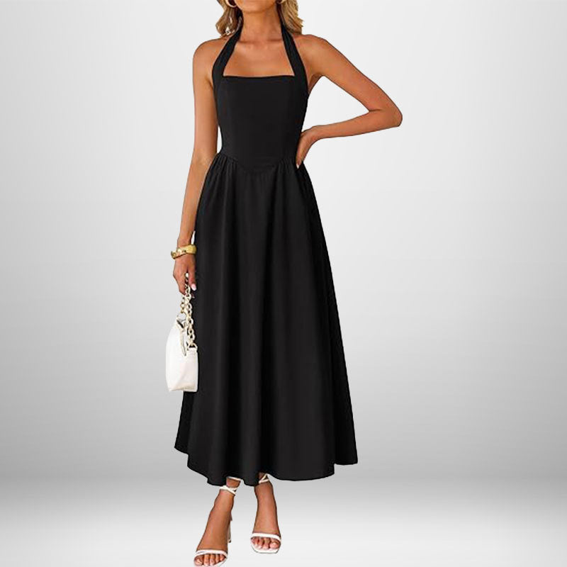 WINSLOW™ - Trendy Halter Neck Sleeveless Dress