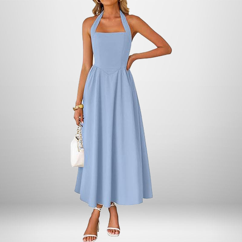 WINSLOW™ - Trendy Halter Neck Sleeveless Dress
