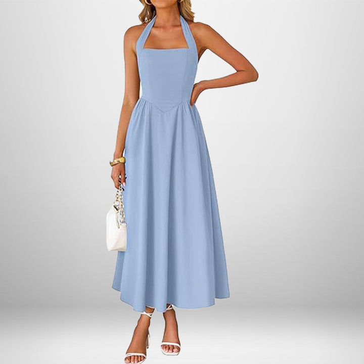 WINSLOW™ - Trendy Halter Neck Sleeveless Dress